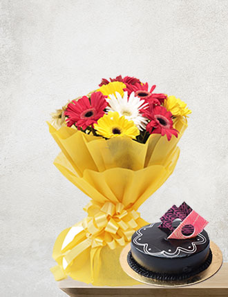 Vibrant Summer with Chocolate truffle