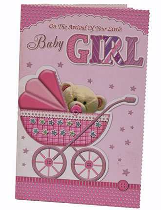 Congratulation on arrival of Baby Girl