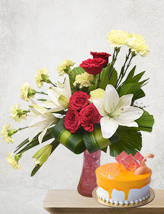 Warm Greetings with Mango delight